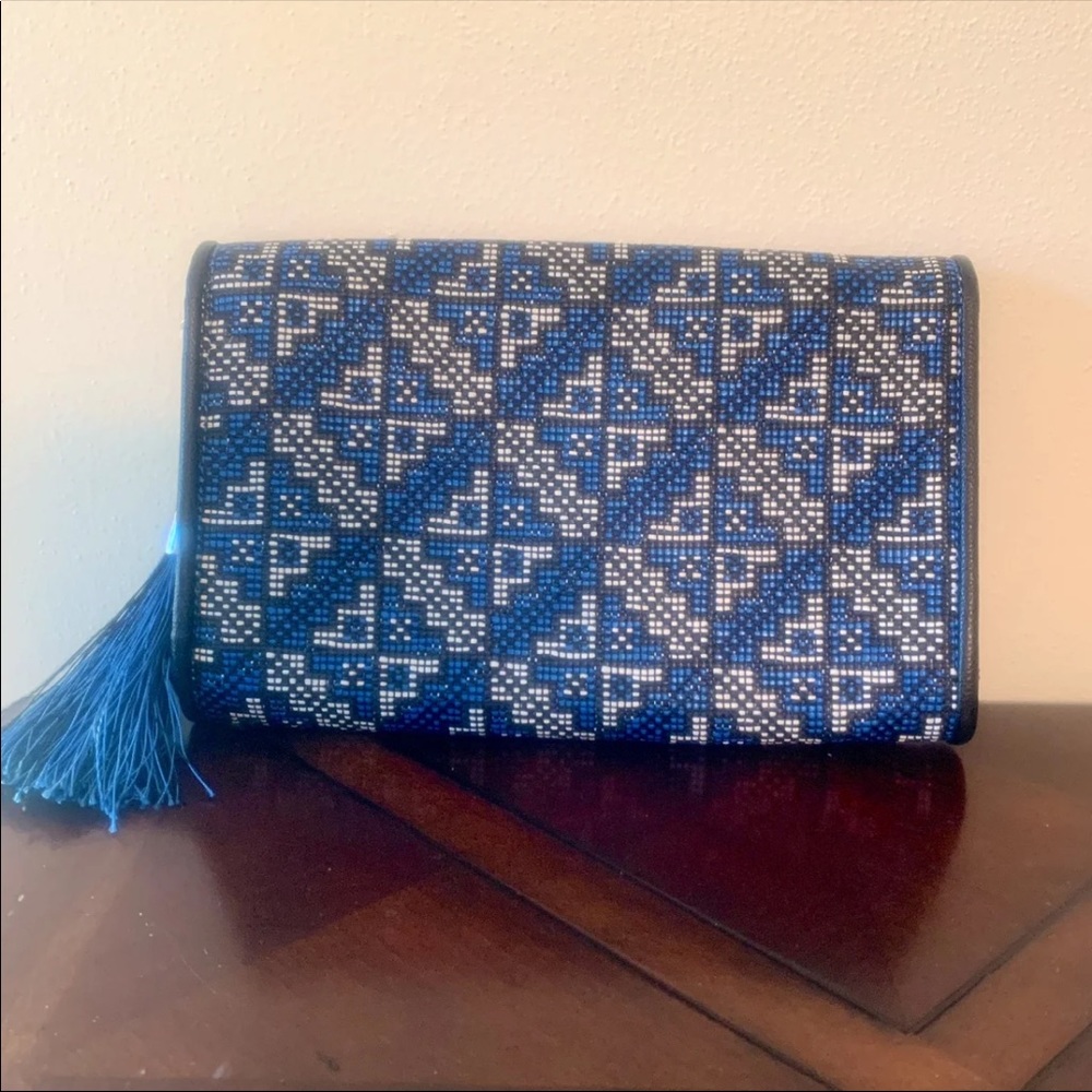 Blue Patterned Bag - Picture 5 of 16